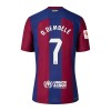 Original Trikotsatz FC Barcelona O. Dembele 7 Heimtrikot 2023-24 Für Kinder